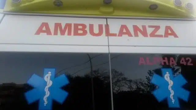 Foto di un'ambulanza 1