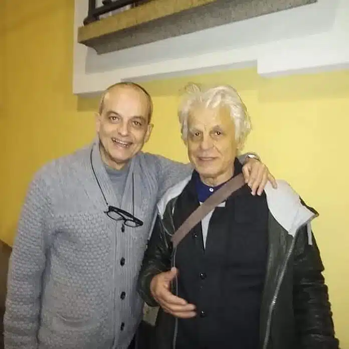 Foto di Emanuele Carlo Ostuni e Michele Placido