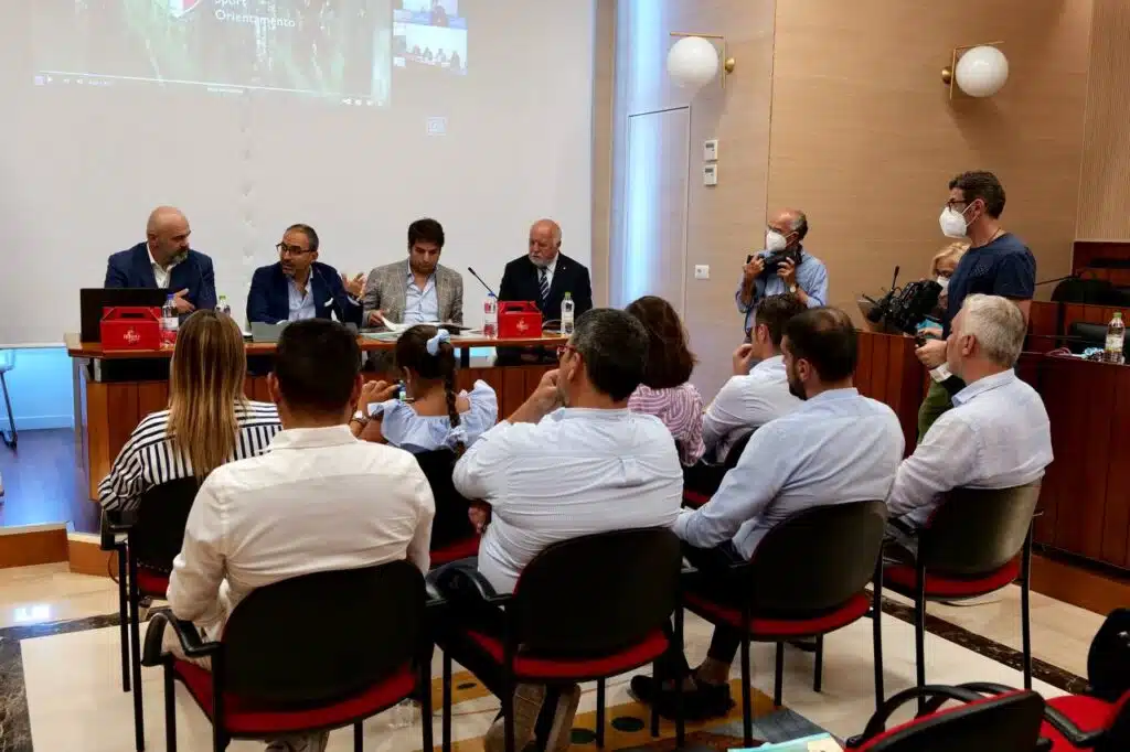 Conferenza stampa dell'evento Mondiali Orienteering Puglia