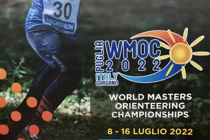 Locandina dell'evento Mondiali Orienteering Puglia