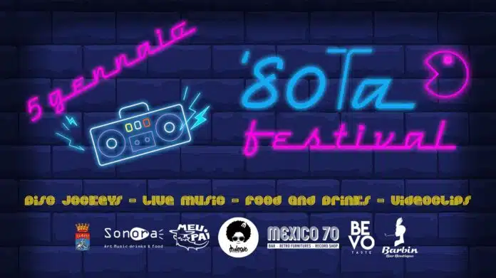 Locandina '80TA Festival
