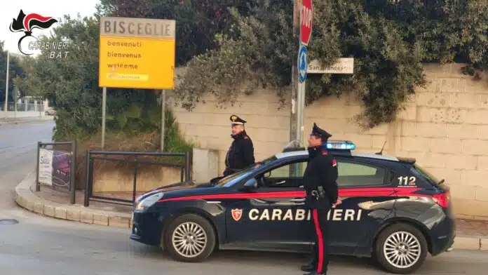 Foto dei carabinieri Bisceglie